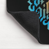 Symbol für blaue Leuchtelemente Mousepad (Ecke)