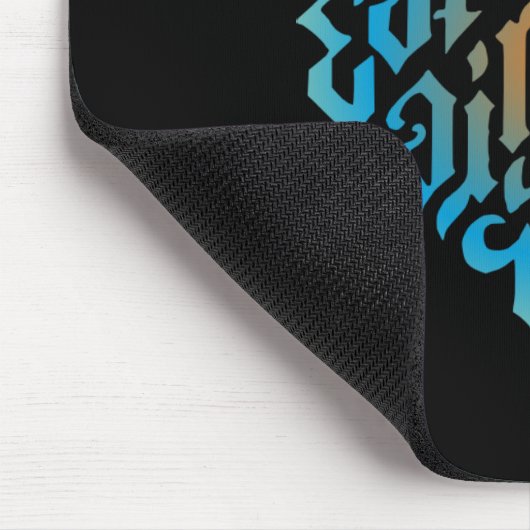 Symbol für blaue Leuchtelemente Mousepad (Ecke)