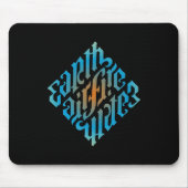 Symbol für blaue Leuchtelemente Mousepad (Vorne)