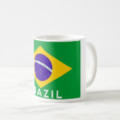 Symbol für Brasilien Kaffeetasse (VorderseiteRechts)