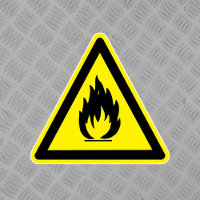 Symbol für brennbare Stoffe