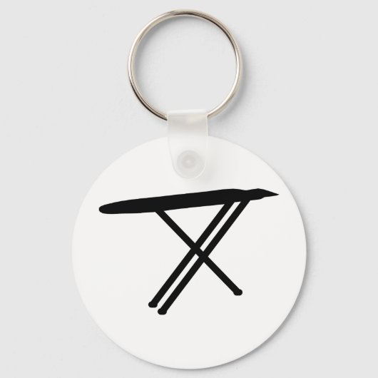 Symbol für Bügelbrett Schlüsselanhänger (Vorderseite)