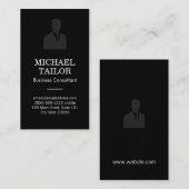 Symbol für Business Anzug Visitenkarte (Vorne/Hinten)