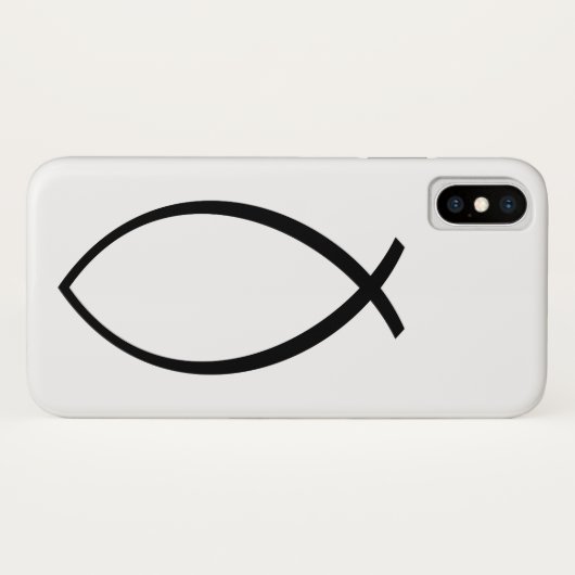 Symbol für christliche Fische (Ichthys) Case-Mate iPhone Hülle (Rückseite (Horizontal))