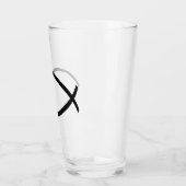 Symbol für christliche Fische (Ichthys) Glas (Links)