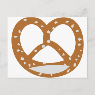 Symbol für das Baker-Brezery-Backlogo Postkarte