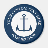 Symbol für das benutzerdefinierte Ankerlogo Magnet (Vorne)