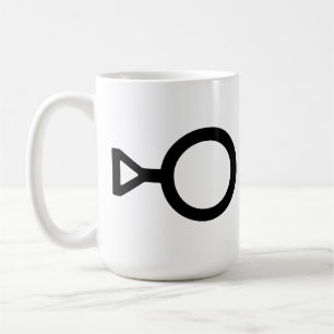 Symbol für das dritte Geschlecht Kaffeetasse