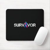 Symbol für das Krebsbewusstsein Mousepad (Mit Mouse)