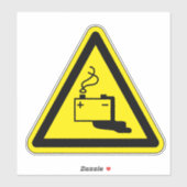 Symbol für das Leak-Leak-Risiko Aufkleber (Blatt)