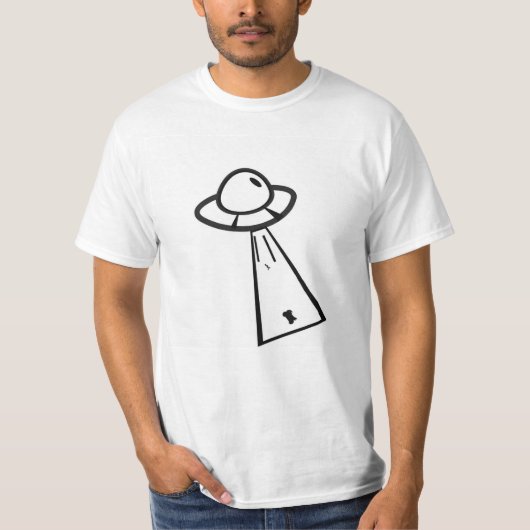 Symbol für das Raumschiff Alien T-Shirt (Vorderseite)