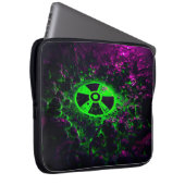 Symbol für das Risiko von giftigen Abfällen Laptopschutzhülle (Vorne Rechts)