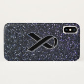 Symbol für das Schwarze Band-Bewusstsein Case-Mate iPhone Hülle (Rückseite (Horizontal))