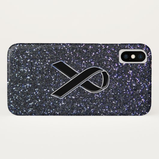 Symbol für das Schwarze Band-Bewusstsein Case-Mate iPhone Hülle (Rückseite (Horizontal))