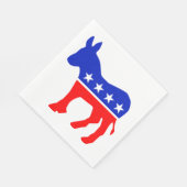 Symbol für demokratische Wahlen Serviette (Ecke)