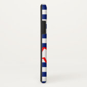 Symbol für den Ankerstil auf Streifen Case-Mate iPhone Hülle (Hinten/Rechts)