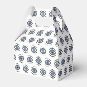 Symbol für den Augenschutz des Bösen, blaues Aug Geschenkschachtel