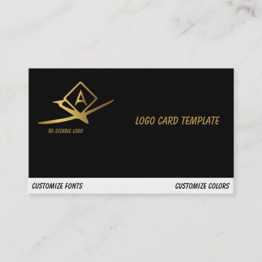 Symbol für den Bereich Aerobatic Practice Visitenkarte (Vorderseite)