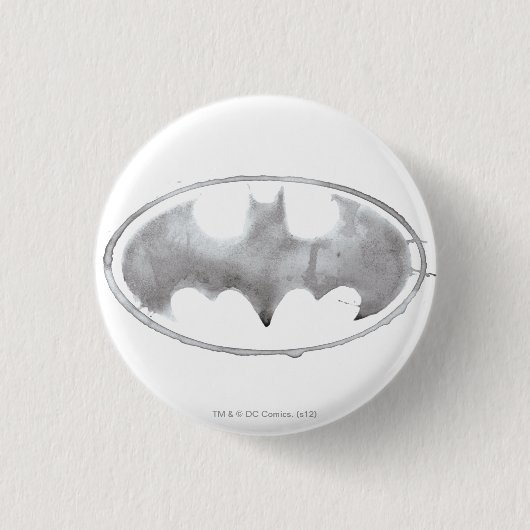 Symbol für den Kaffee - Grau Button (Vorderseite)