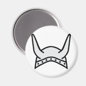 Symbol für den Visierhelm Magnet (Vorderseite/Rückseite)