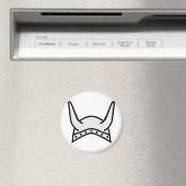 Symbol für den Visierhelm Magnet (In Situ (Geschirrspüler))