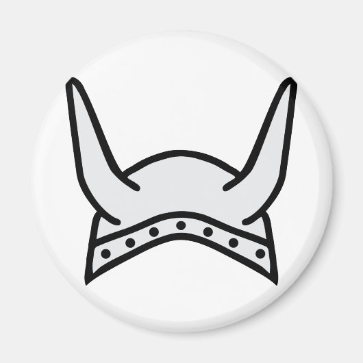 Symbol für den Visierhelm Magnet (Vorne)