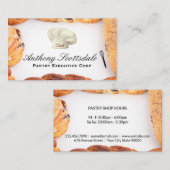 Symbol für den Whisky-Koch | Pastries Visitenkarte (Vorne/Hinten)