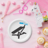 Symbol für die Ausrüstung von Sporthallen Pappteller (Party)