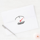 Symbol für die Bierebene Runder Aufkleber (Umschlag)