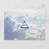 Symbol für die Elementluft Postkarte (Vorderseite)