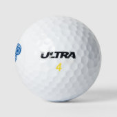 Symbol für die Eule bi für die Stadt Athen Golfball (Logo)