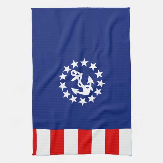 Symbol für die Flagge eines amerikanischen Schiffe Handtuch (Vertikal)