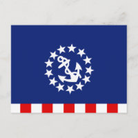 Symbol für die Flagge eines amerikanischen Schiffe