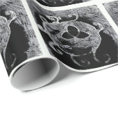 Symbol für die Hexen Geschenkpapier (Rolleneckpunkt)