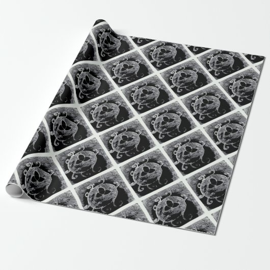 Symbol für die Hexen Geschenkpapier (Ungerollt)