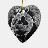 Symbol für die Hexen Keramikornament (Links)