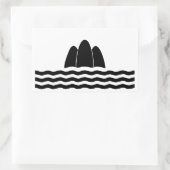 Symbol für die Inselregion Gozo Malta Rechteckiger Aufkleber (Tasche)