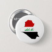 Symbol für die iraq-Länderflagge Button (Vorne & Hinten)