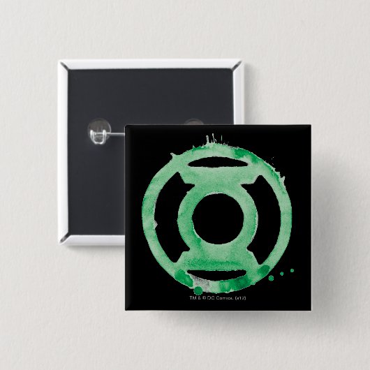 Symbol für die Kaffeepanne - grün Button (Vorne & Hinten)