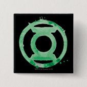 Symbol für die Kaffeepanne - grün Button (Vorderseite)