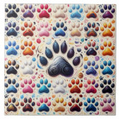 Symbol für die Liebe Fliese (Vorderseite)