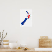 Symbol für die neue Flagge Poster (Küche)