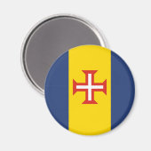 Symbol für die portugiesische Provinz Madeira Magnet (Vorderseite/Rückseite)