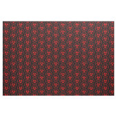 Symbol für die rote und die schwarze Biogefährdung Stoff (Fat Quarter (45,7 x 55,9 cm))