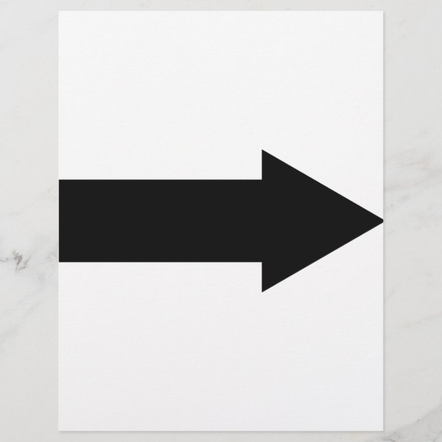 Symbol für die schwarze Pfeil rechts (Vorderseite)