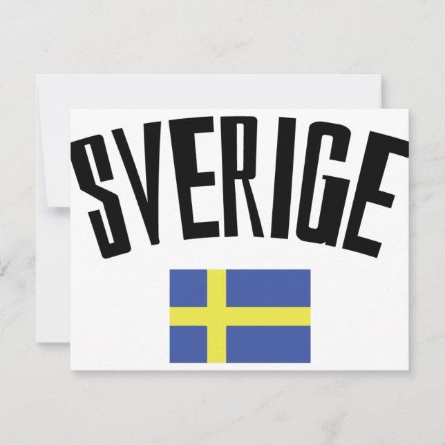 Symbol für die schwedische Flagge (Vorderseite)