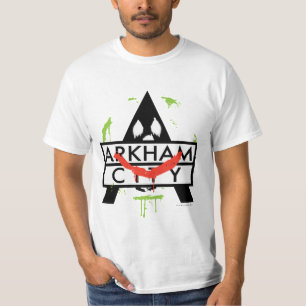 Symbol für die Stadt Arkham mit Joker 2 T-Shirt