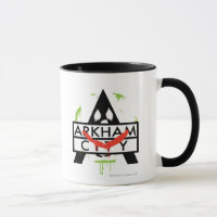 Symbol für die Stadt Arkham mit Joker 2