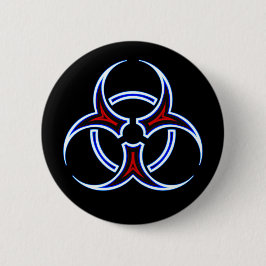 Symbol für die Tribal-Biogefährdung Button