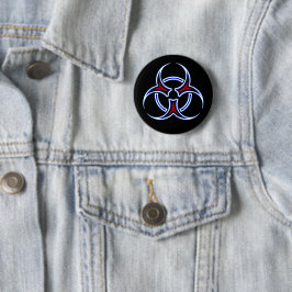 Symbol für die Tribal-Biogefährdung Button